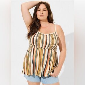 Torrid - Striped Tank Top - 1X